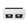 Plafon CASEMIRO biały czarny Italux IT8001S2-WH/BK