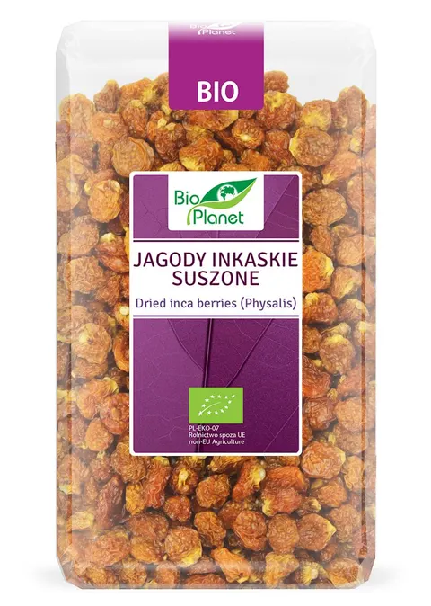Jagody Inkaskie Suszone BIO 1 kg Bio Planet