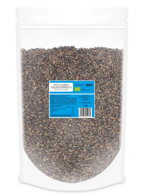 Ryż Czarny Pełnoziarnisty BIO 5 kg Horeca