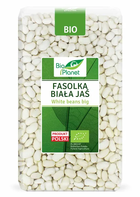 Fasolka Biała Jaś BIO 1 kg Bio Planet