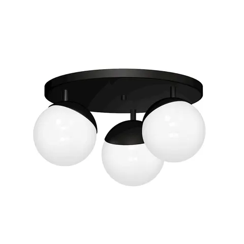Lampa sufitowa SFERA BLACK 3xE14 Milagro MLP8858