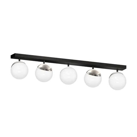 Lampa sufitowa SFERA BLACK 5xE14 Milagro MLP8875