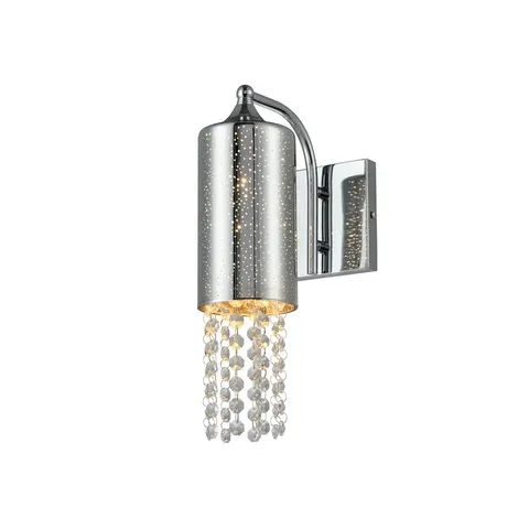 Lampa ścienna kinkiet MOONLIGHT ML4362 Milagro 1xE14 40W Metal + Akryl Chrom