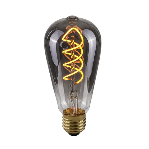 Żarówka Retro Loft E27 4W LED Edison 2200K 90Lm Spiral Smoke