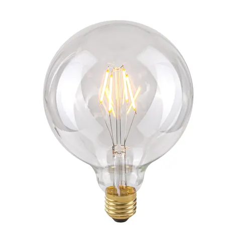 Żarówka Retro Loft E27 4W LED Edison G125 2200K 400Lm Clear Bańka 801405