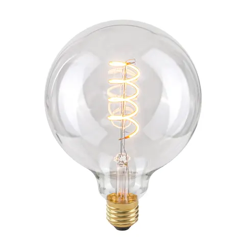 Żarówka Retro Loft E27 4W LED Edison G125 2200K 170Lm Clear Bańka