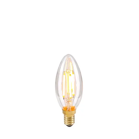 Żarówka Retro Loft E14 4W LED Edison B35 Świeczka 2200K 400Lm Clear