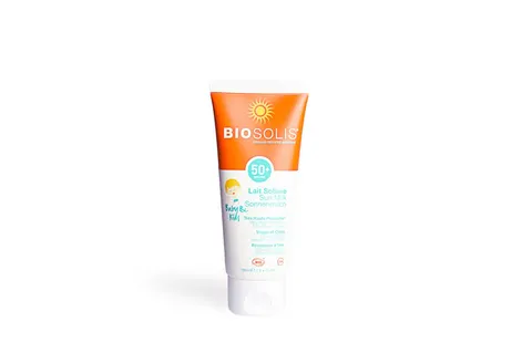 Mleczko Przeciwsłoneczne dla Niemowląt i Dzieci SPF 50+ ECO 100 ml Biosolis