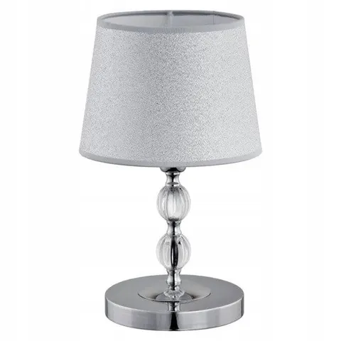 Lampa stojąca stołowa Emmanuelle 16716 Alfa 1xE14 LED Metal/Tworzywo Chrom