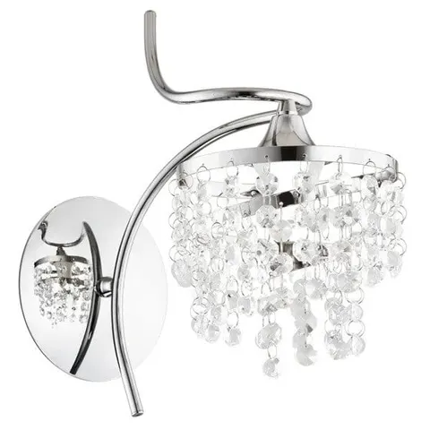 Lampa ścienna Kinkiet Kaliopa 24450 Alfa 1xE14 LED Metal Chrom