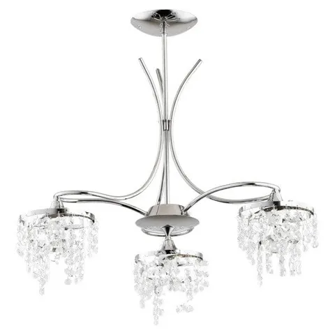 Lampa sufitowa KALIOPA 3pł Alfa 24453 chrom