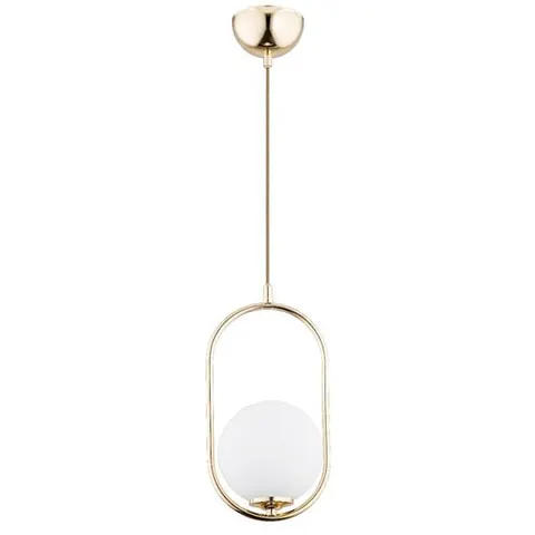 Lampa wisząca NOVAL 1pł Alfa 60698 złota