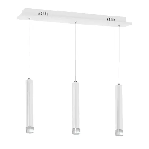 Lampa wisząca ALBA ML189 Milagro 15W LED Metal + Akryl Biały