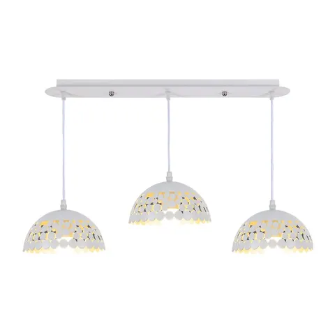 Lampa wisząca LISA WHITE 3xE27 | ML6139 Milagro