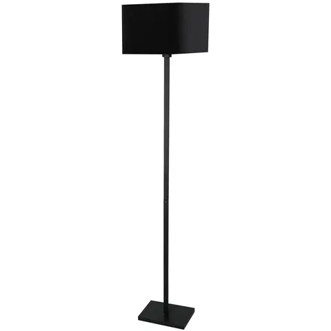 Lampa stojąca podłogowa NAPOLI ML6370 Milagro Metal + Tkanina Czarny / Złoty