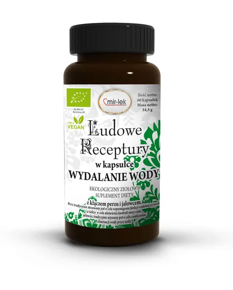 Kapsułki na Wydalanie Wody BIO 30,6 g 60 szt. Mir-Lek