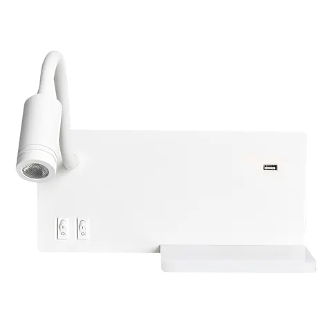 Kinkiet SHELF WHITE LED biały 11W ML6343 Milagro