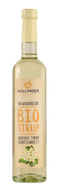 Syrop z Kwiatów Czarnego Bzu BIO 500 ml Hollinger