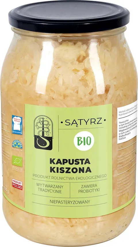 KAPUSTA KISZONA BIO 800 g - SĄTYRZ