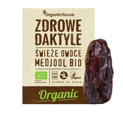 Daktyle Medjool Bezglutenowe BIO 500 g Zdrowe Daktyle