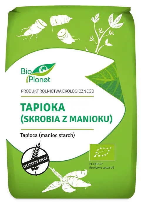Tapioka Proszek, Bezglutenowa BIO 800 g Bio Planet