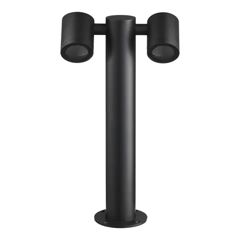 Słupek ogrodowy 45cm KETTO 2xGU10 IP44 czarny