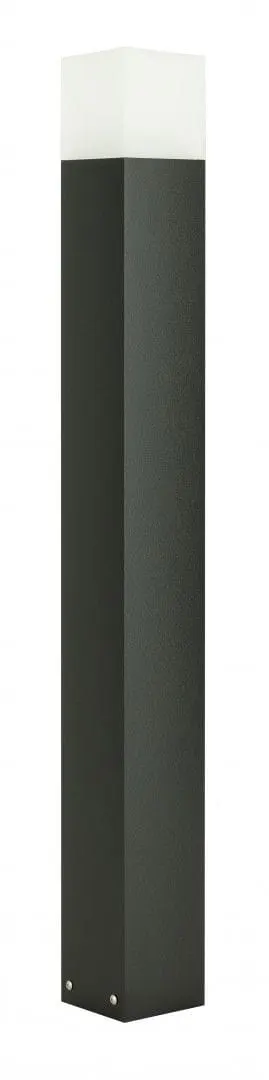 Lampa stojąca słupek ogrodowy Cube Max CB-MAX 1000 BL SU-MA E27, 1 x max 20 W, 230V Czarny