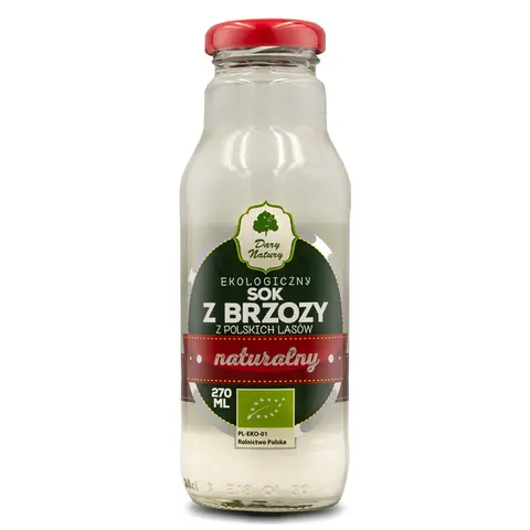 Sok z Brzozy BIO 270 ml Dary Natury
