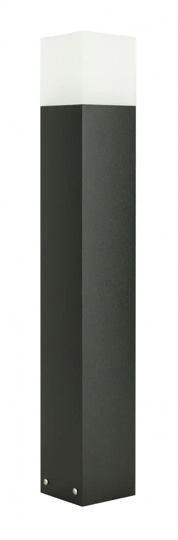 Lampa stojąca słupek ogrodowy Cube Max CB-MAX 700 BL SU-MA E27, 1 x max 20 W, 230V Czarny