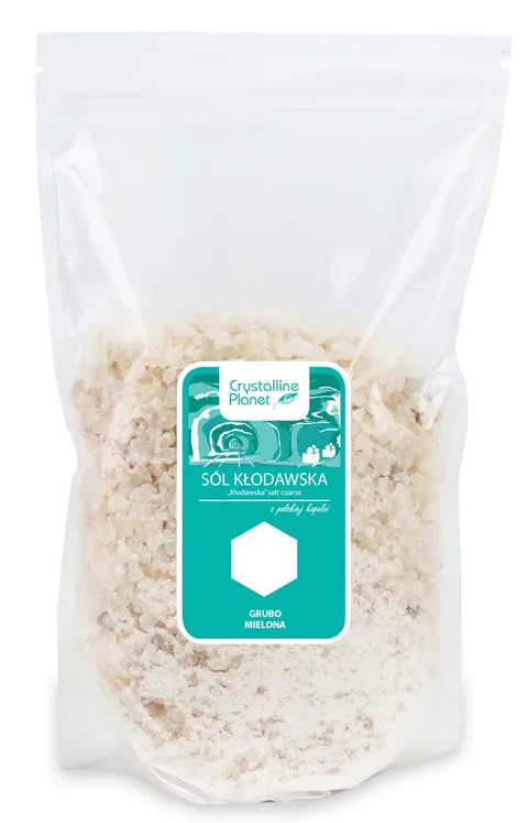 Sól Kłodawska Grubo Mielona 1 kg Crystalline Planet