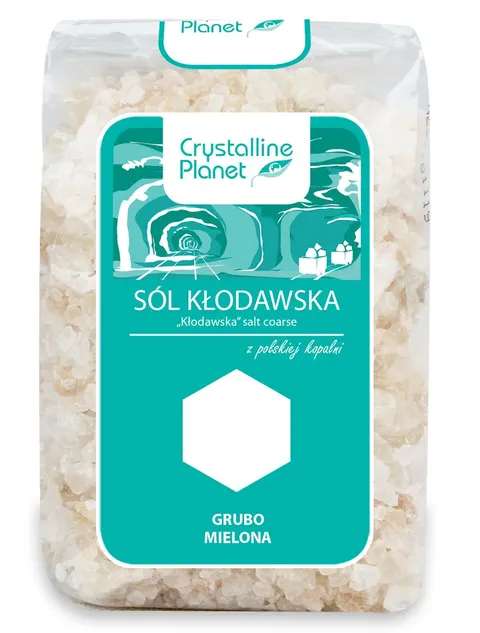 Sól Kłodawska Grubo Mielona 600 g Crystalline Planet