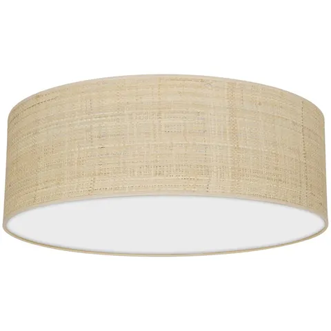 Lampa sufitowa MARSHALL 3xE27 rattan 50 cm Milagro MLP7488