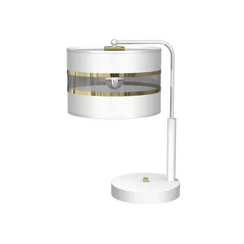 Lampa stołowa ULTIMO WHITE 1xE27 Milagro MLP7354