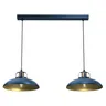 Lampa wisząca FELIX NAVY BLUE/GOLD 2xE27 | MLP7715 Milagro