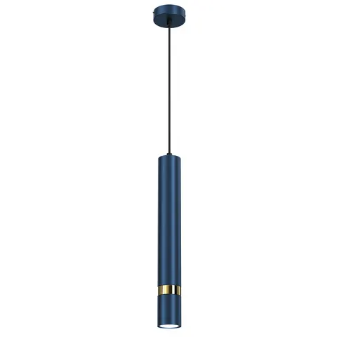 Lampa wisząca JOKER BLUE/GOLD 1xGU10 Milagro MLP7725
