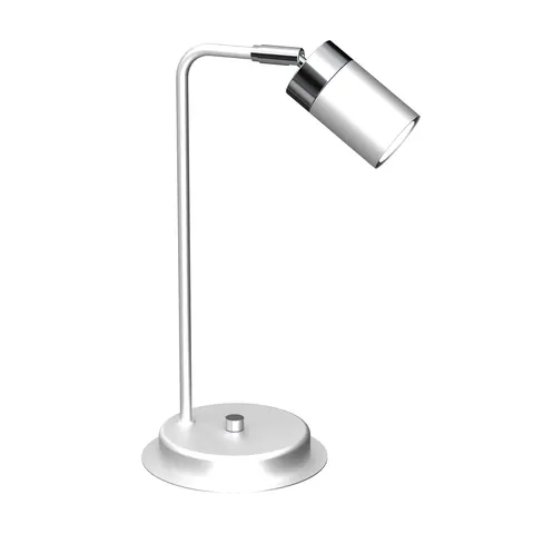 Lampka nocna JOKER WHITE/CHROME 1xGU10 | MLP7751 Milagro