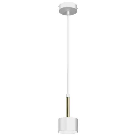 Lampa wisząca ARENA WHITE/GOLD 1xGX53 Milagro MLP7754