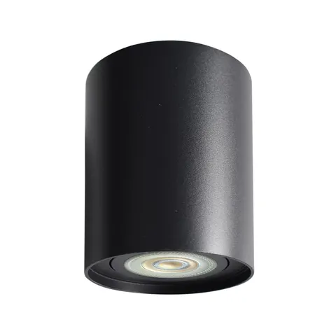 Lampa sufitowa BIMA ROUND BLACK 1xGU10 Milagro ML7011
