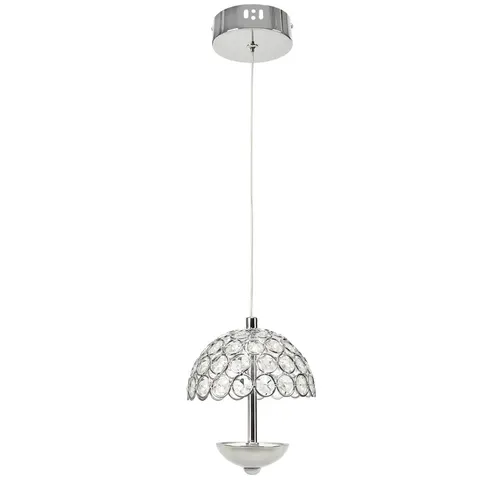 Lampa wisząca VENUS ML314 Milagro 5W LED Metal + Kryształ Chrom