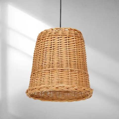 Lampa wisząca VIMINI NATURAL WOOD 1xE27 | MLP7990 Milagro
