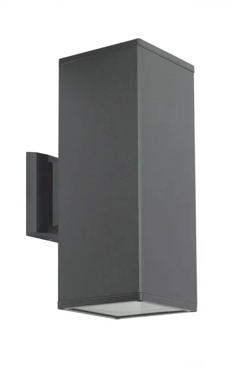 Lampa elewacyjna ADELA 2xE27 kinkiet góra dół IP54 grafit SUMA 8001 DG
