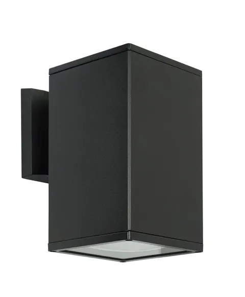 Lampa elewacyjna ADELA kinkiet dół IP54 SUMA czarny 8002 BL