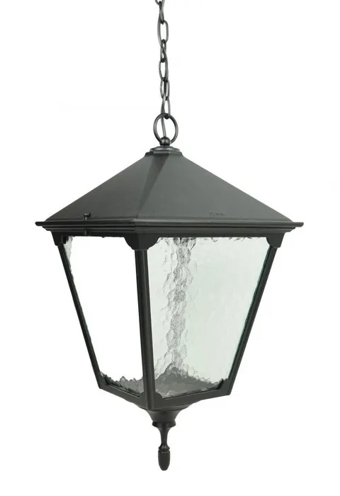 Zewnętrzna lampa wisząca SU-MA K 1018/1/BD KW Retro Maxi Kwadrat E27 IP43 32cm x 97cm