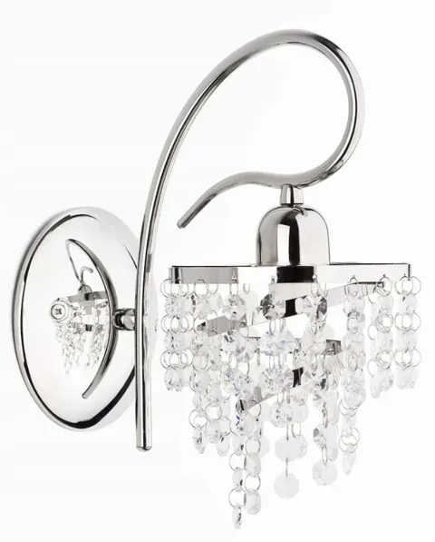 Lampa ścienna Kinkiet Diana 18990 Alfa 1xE14 LED Metal Chrom