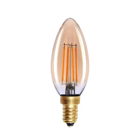 Żarówka E14 4W LED 2200K 300Lm Amber Italux ściemnialna 552-B35-DIM-AMB