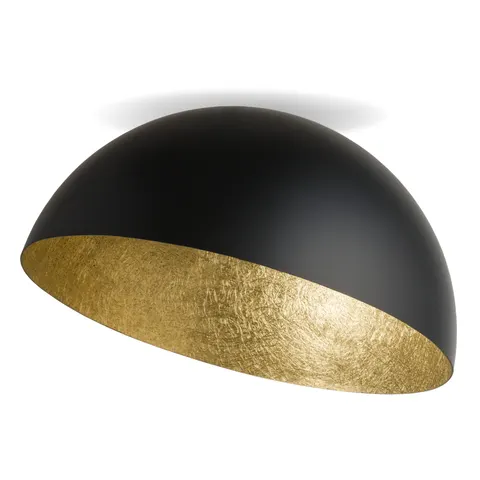 Plafon SFERA 50 cm czarny złoty SIGMA 32473