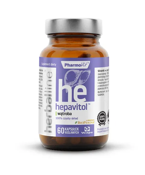 Pharmovit Hepavitol™ Wątroba suplement diety 60 kapsułek