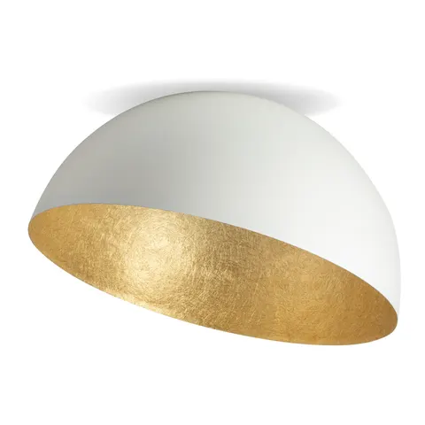 Plafon SFERA 50 cm biały złoty SIGMA 32465