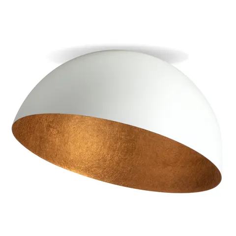 Plafon SFERA 70 cm biały miedziany SIGMA 32460