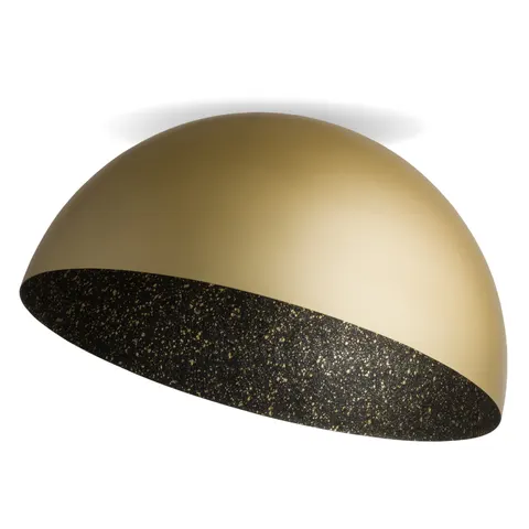Plafon SFERA 90 cm złoty czarny nakrapiany SIGMA 32479
